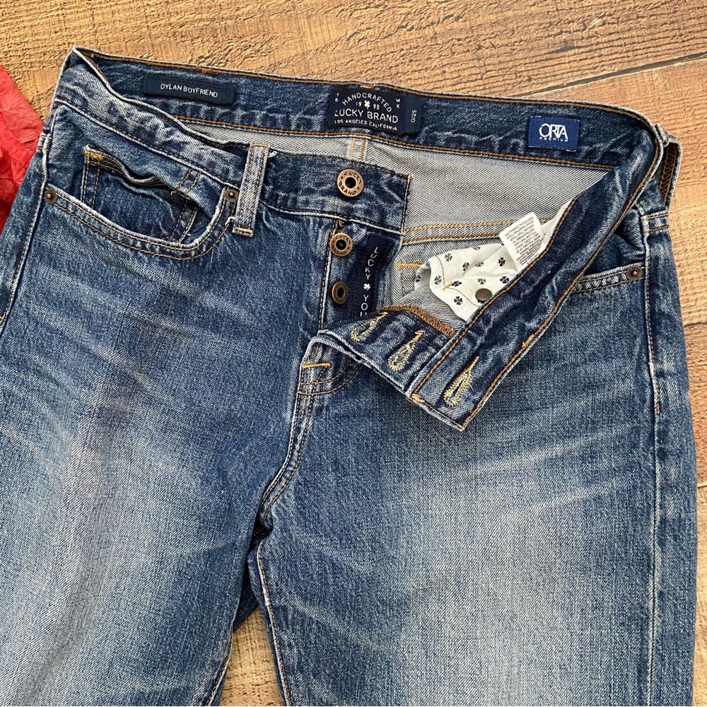 LUCKY BRAND Dylan Boyfriend Classic JEANS - Picture 4 of 10